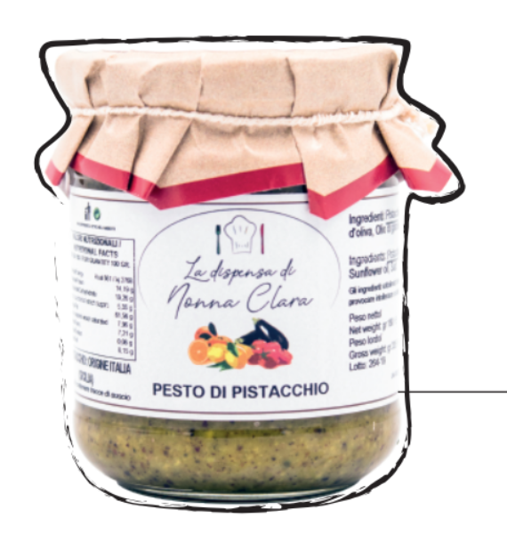 Pesto di pistacchio (1 vasetto da 180g)