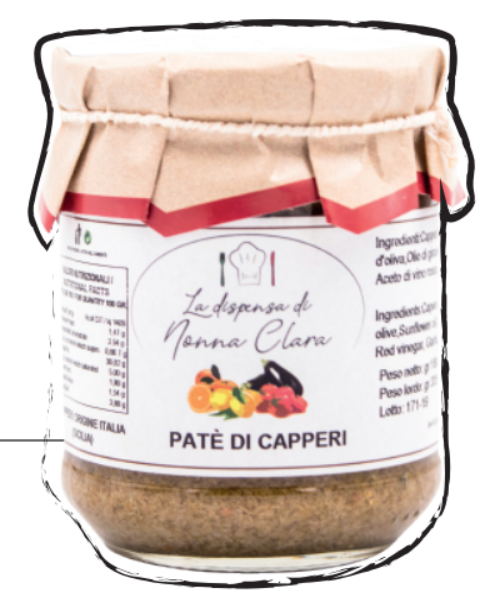 Paté di capperi (1 vasetto da 180g)