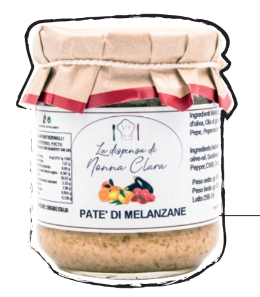 Paté di melanzane (1 vasetto da 180g)
