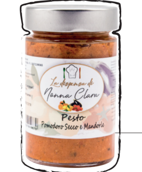 Pesto di pomodoro secco e mandorle (1 vasetto da 200g)