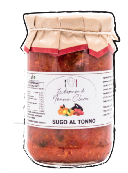 Sugo al tonno (1 vasetto da 180g)