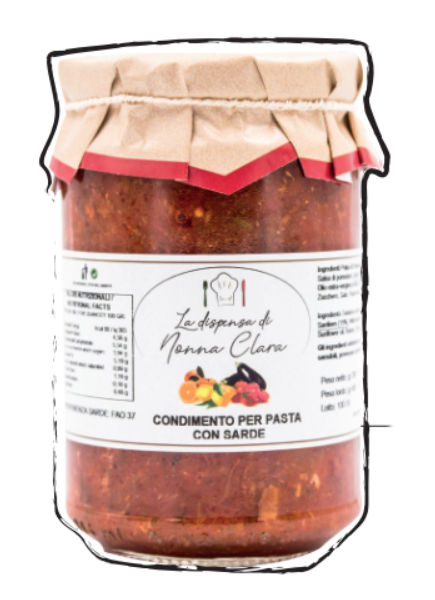 Condimento per pasta con sarde (1 vasetto da 180g)