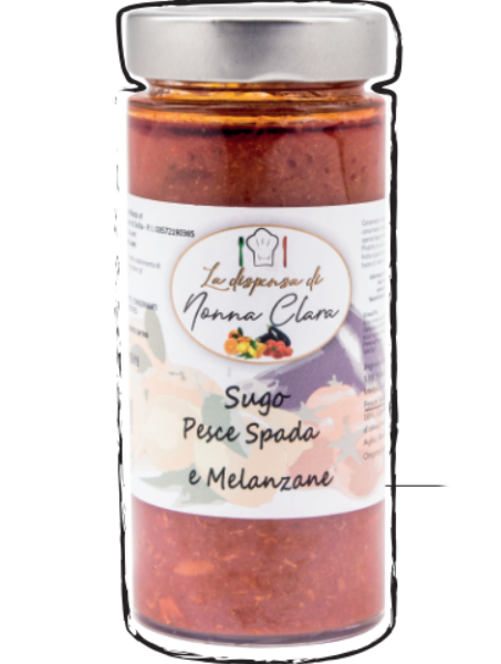 Sugo spada e melanzane (1 vasetto da 300g)